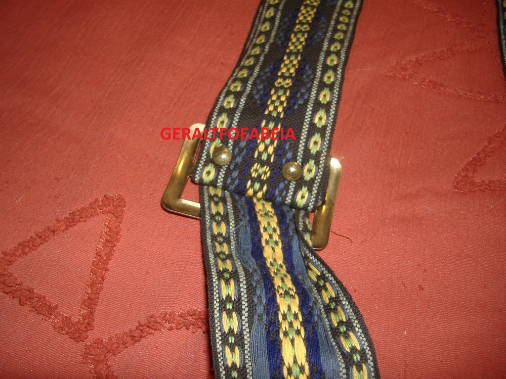 GUITAR STRAP, ANTIQUE, ACE STYLE, BOBBY LEE