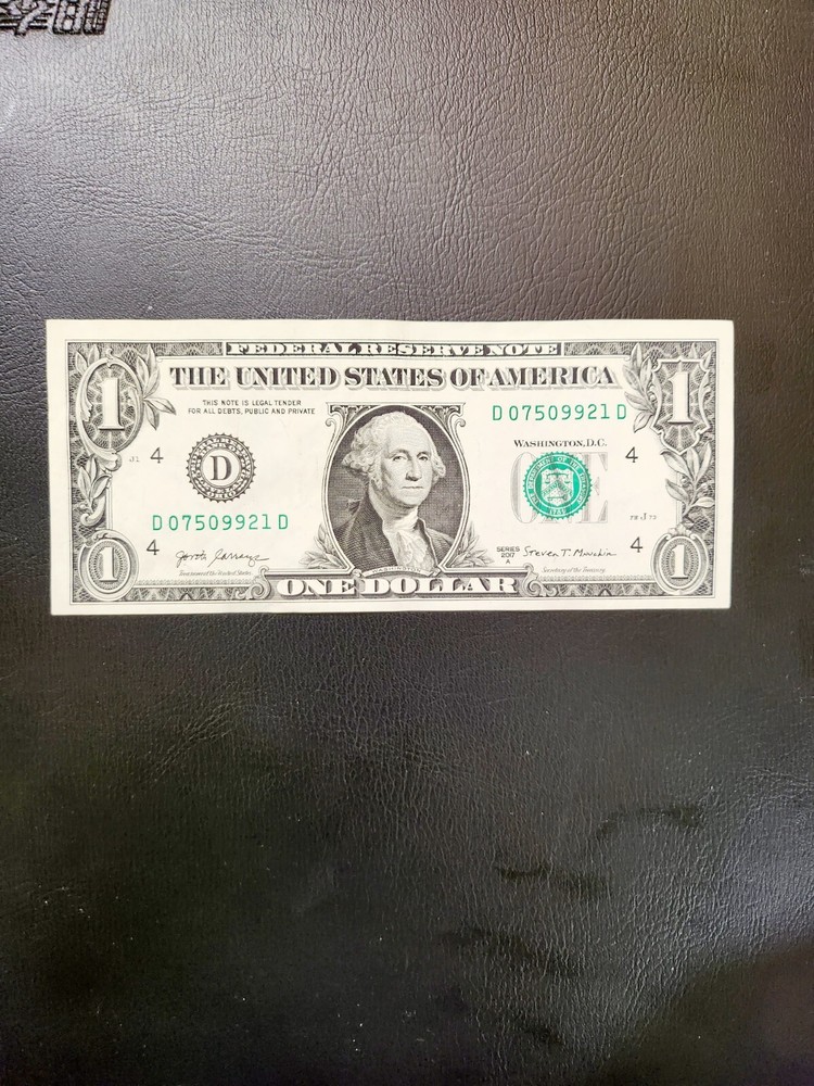 $1 ERROR MISCUT BILL 2017A