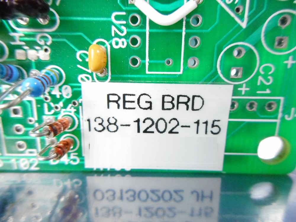 Dynatronix 138-1202-115 Process Board PCB REG BRD Untested AS-IS