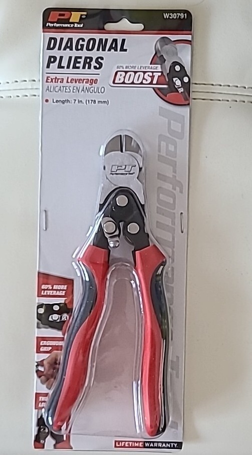 Wilmar Boost Diagonal Pliers Extra Leverage PT W30791 7
