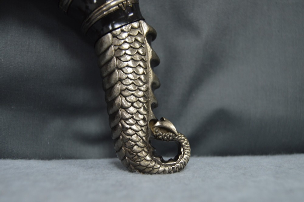 Double Snake Head Scorpion Tail Decorative Dagger