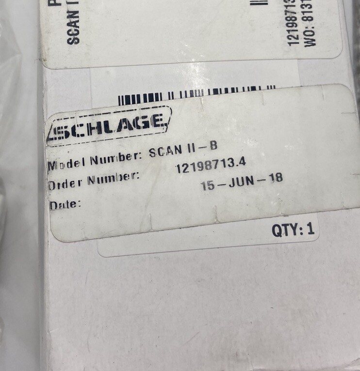 Schlage Scan II-B Motion Sensor