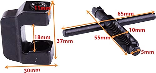 Front Sight Adjustment Tactical Tool,Adjust The Elevation and Windage Black