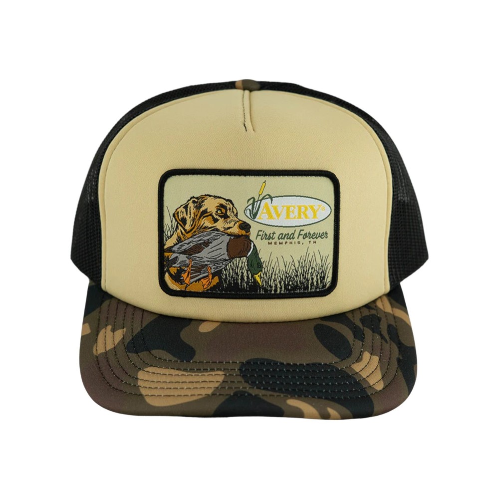 Avery Lab Patch Hat Duck Hunting Waterfowl Cap