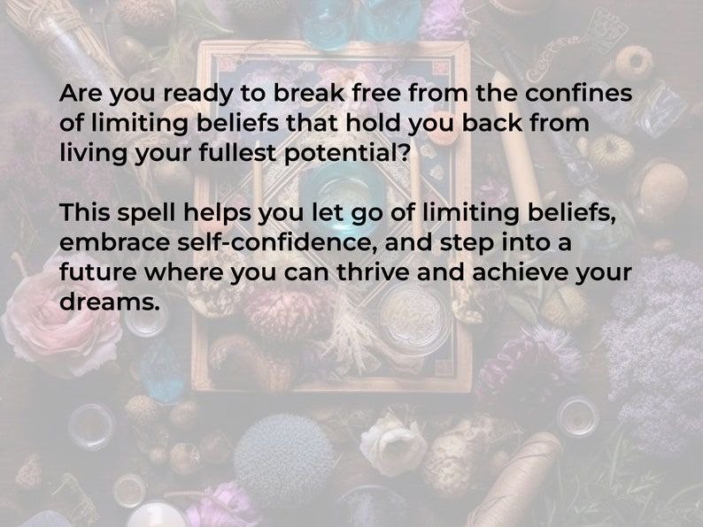 Release Limiting Beliefs – Unlock Your True Potential and Step Into Freedom