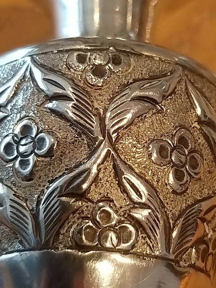 Pair of Silver Plated Candle Holders 80s