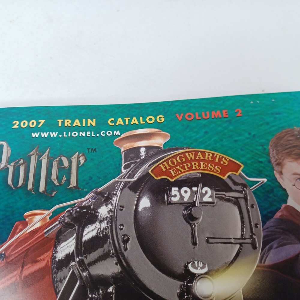 Lionel Train Catalog 2007 Train Catalog Volume 2 Harry Potter