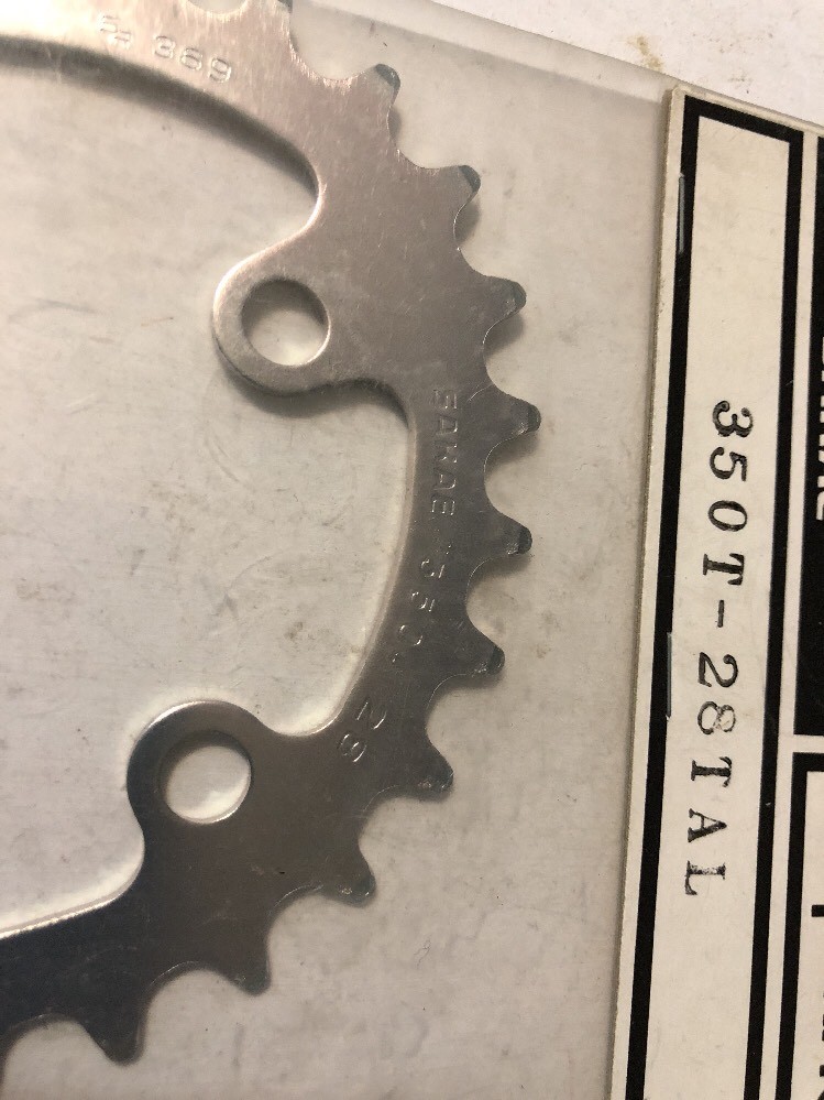 Vintage Sakae SR Ovaltech Chainring MTB 28T
