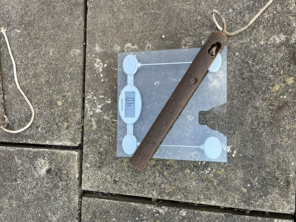 2 x Antique Sash Window Weights. Small. 4kg Each