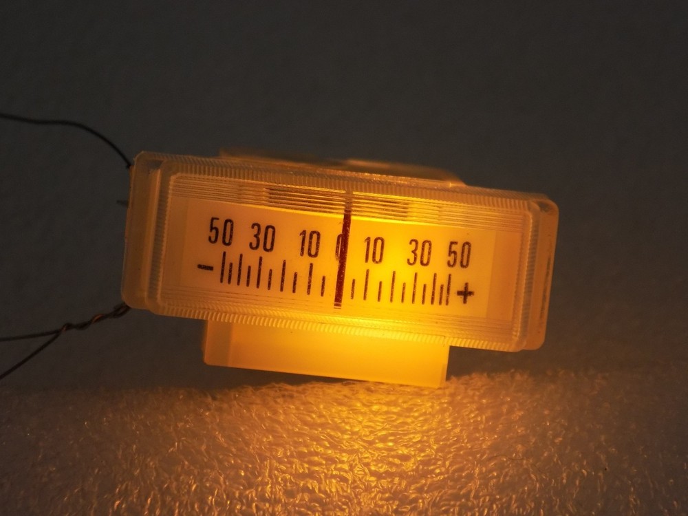 1x Mera (-50-0-50+) Analog DC Micro Amper Meter Panel -100 or +100 uA