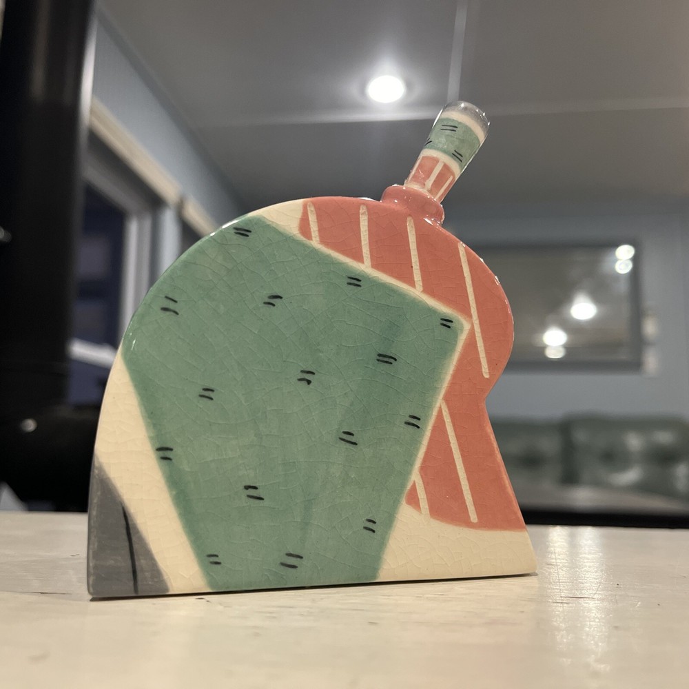 Eric chuy 1989 perfume bottle Ceramic Abstract Irregular Shape
