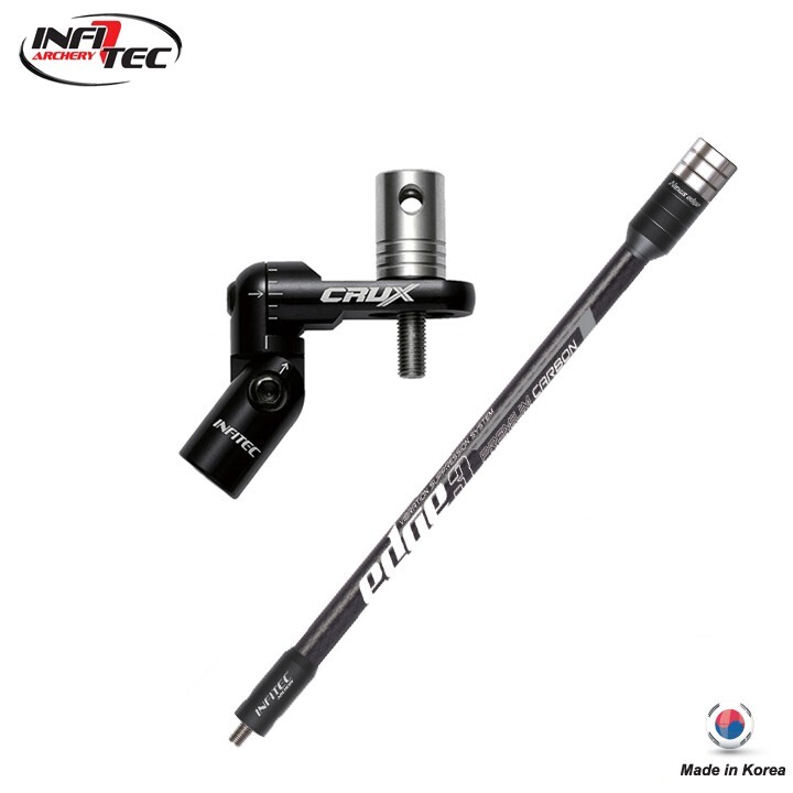 Infitec Edge 3 High Modulus Cross Carbon Stabilizer & Crux Compound V-Bar Set