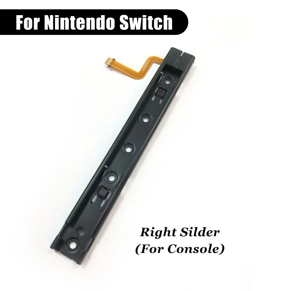 For Nintendo Switch OLED Left & Right Slider Rail Replacement with Flex Cable