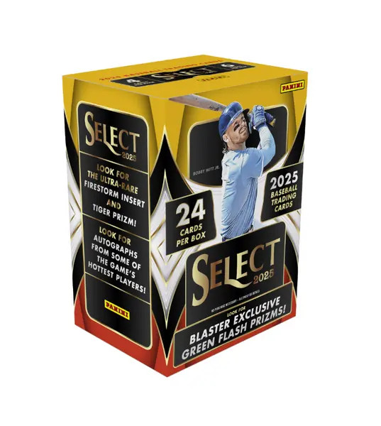 #001 - 2025 Panini Select Baseball Blaster Hobby Box
