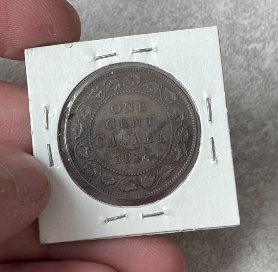 1918 Canada Large Cent - Residue L2