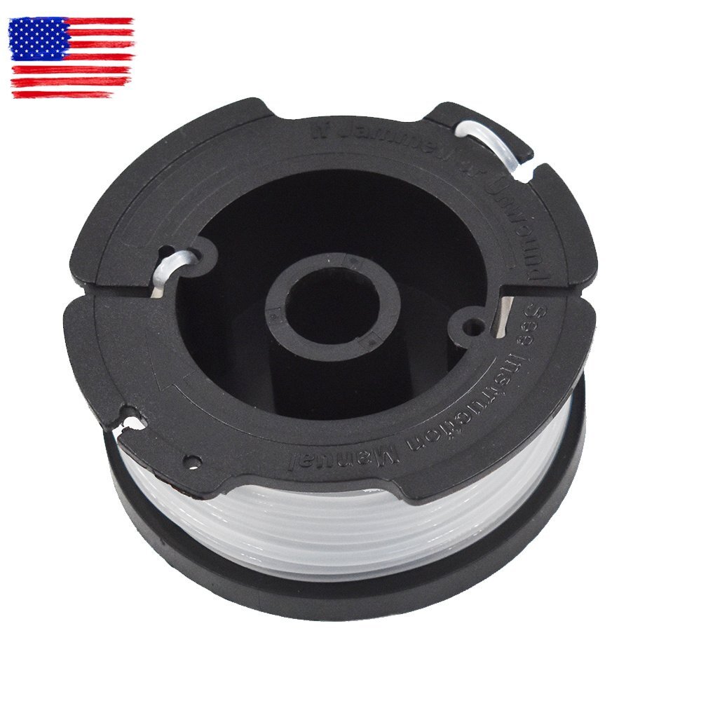 6-Pack Spool Line For Black&Decker String Trimmer AF-100-3ZP Weed Eater 30ft