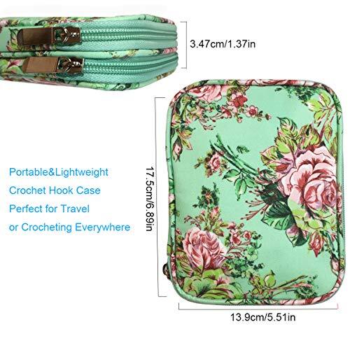 New Crochet Hook Case Without Hooks and Accessories, Zipper Storage Organizer