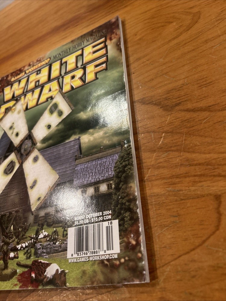 Games Workshop Warhammer White Dwarf Magazine #297 Oct 2004