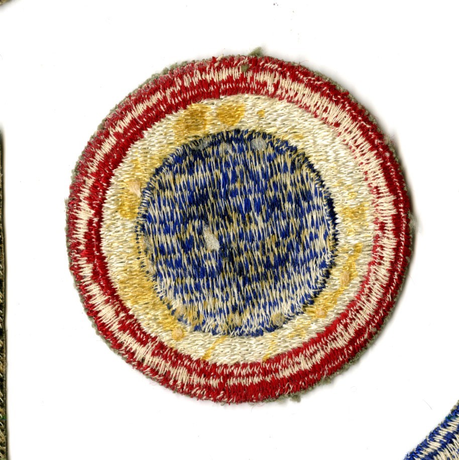 Replacement Depots White Back Patch WWII Vintage