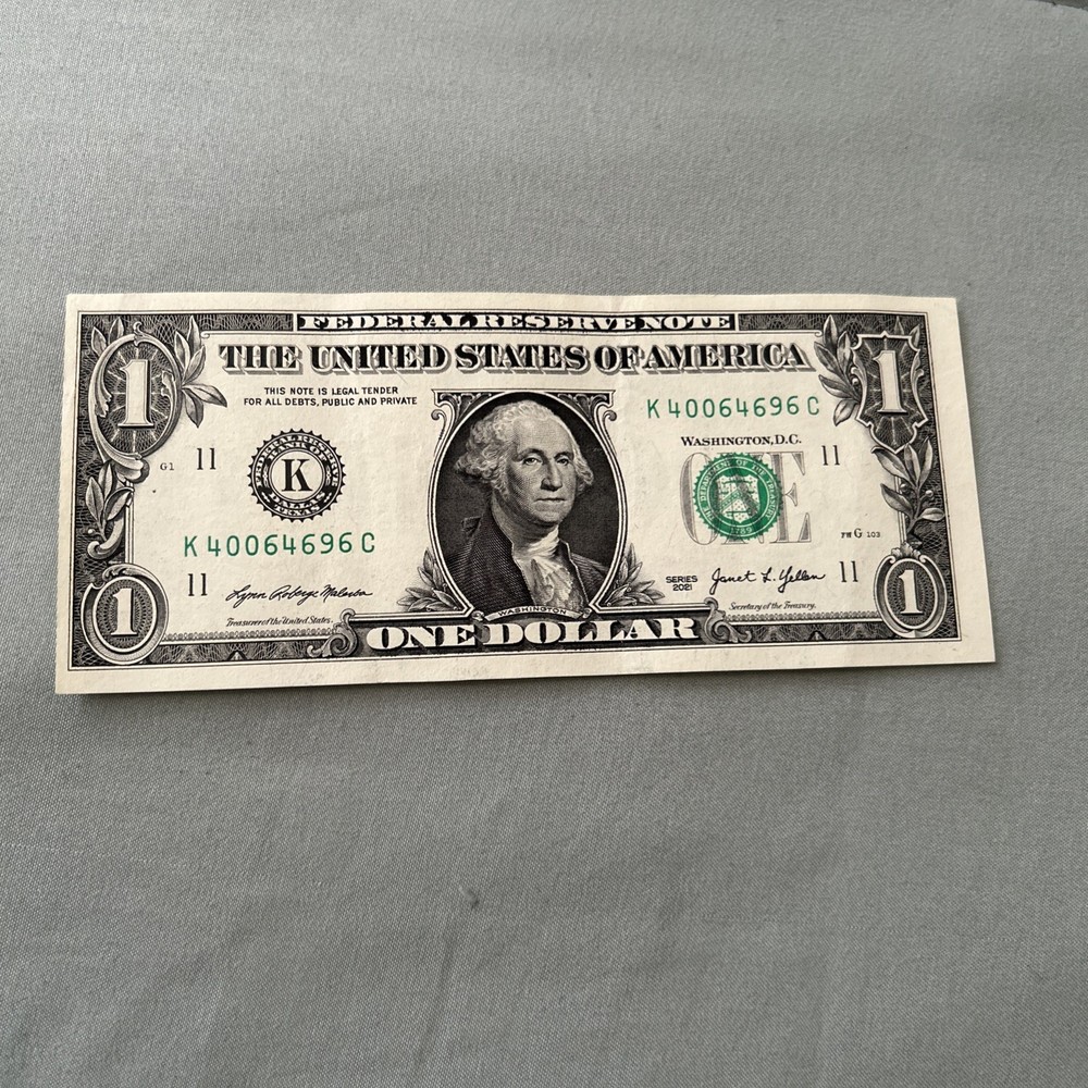 One Dollar Bill, Mis Cut Series 2021