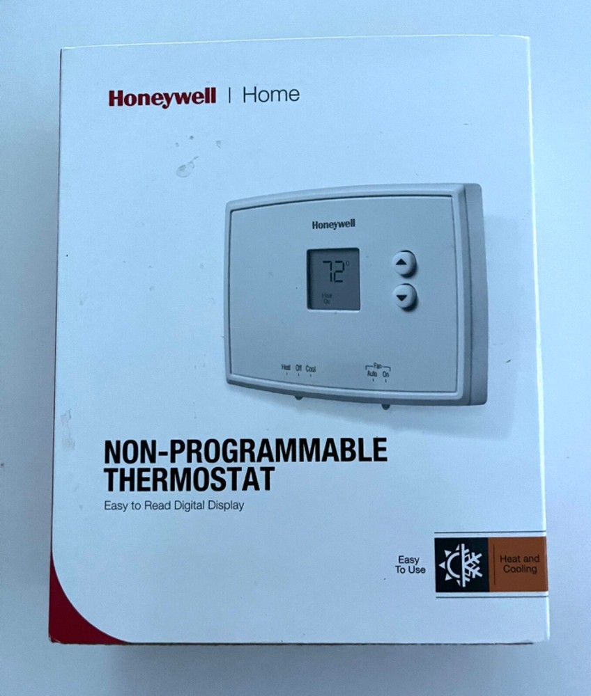 NON PROGAMMABLE THERMOSTAT RTH111B NEVER OPENED