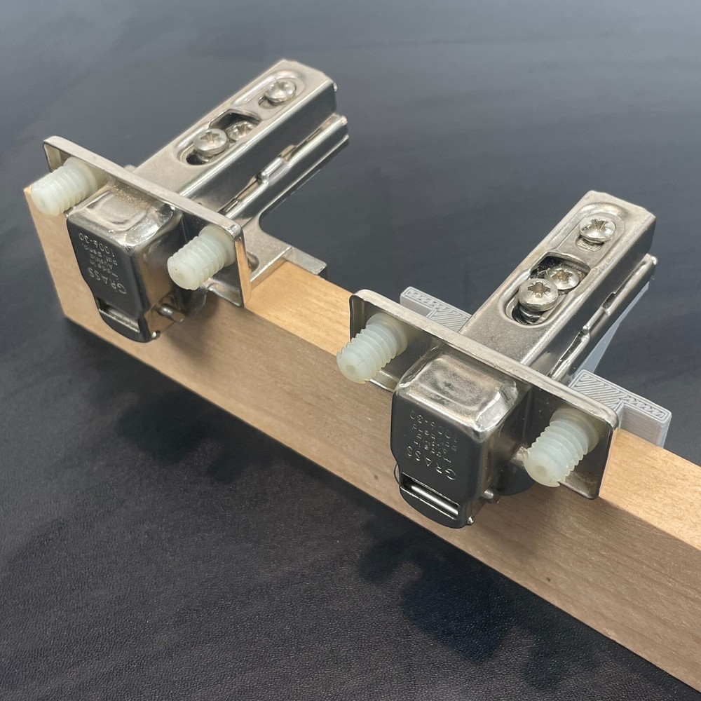 IMPROVED! Grass Cabinet Hinge 048 Base Plate Face Frame Lip Adapter Replica #48