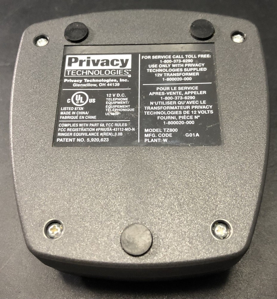 TELEZAPPER BY PRIVACY TECHNOLOGIES For Parts Vio6