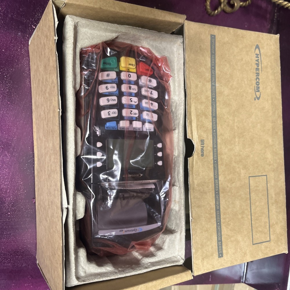 HYPERCOM Optiumum T4220 Credit Card Terminal - New