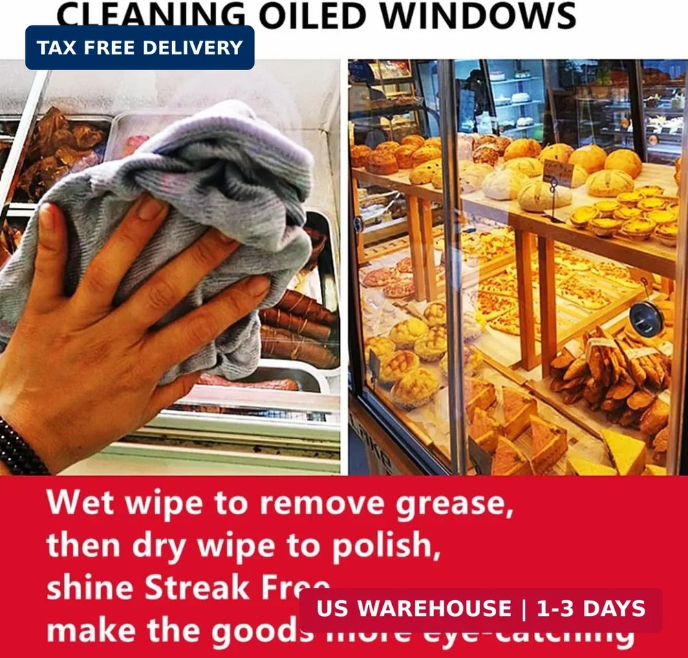 Ablethe Window Cleaning Cloth & Enviro Cloth Basic Package - Streak Free Cleanin