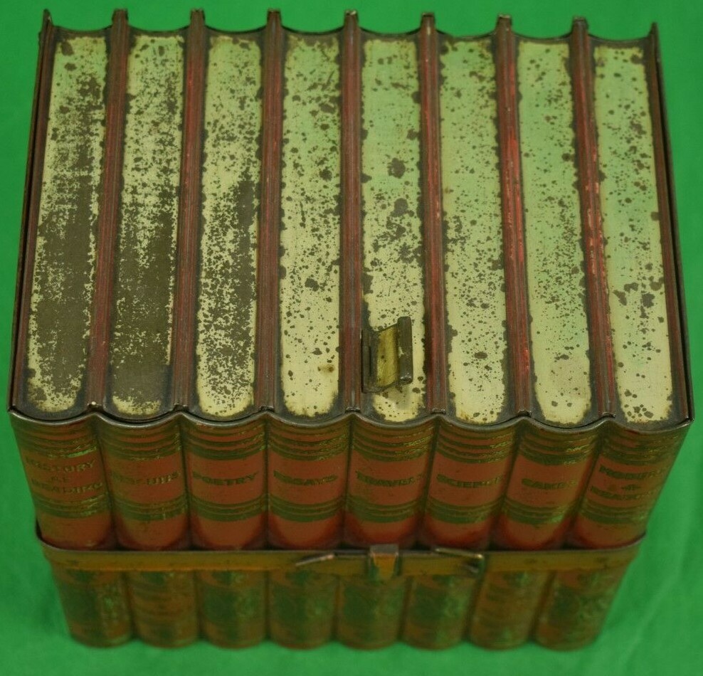 "English (8) Volume Book Tin Caddy"