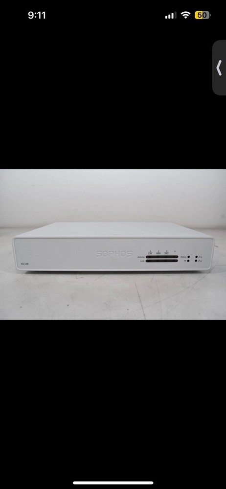Sophos XG 106 Rev.1 Next Generation Firewall