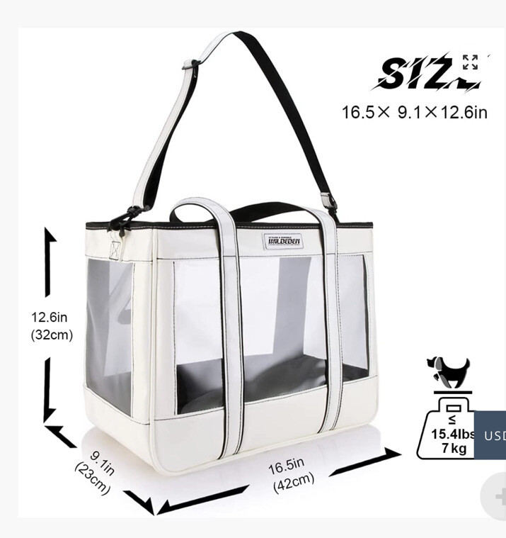 WILDEDEN Airline Approved Soft-Sided Pet Carrier
