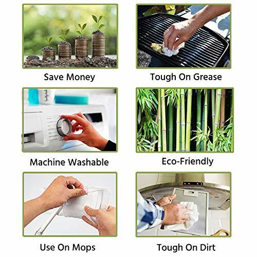 Soft, Strong, Durable, Absorbent Bamboo Kitchen Towel Rolls – Eco Friendly
