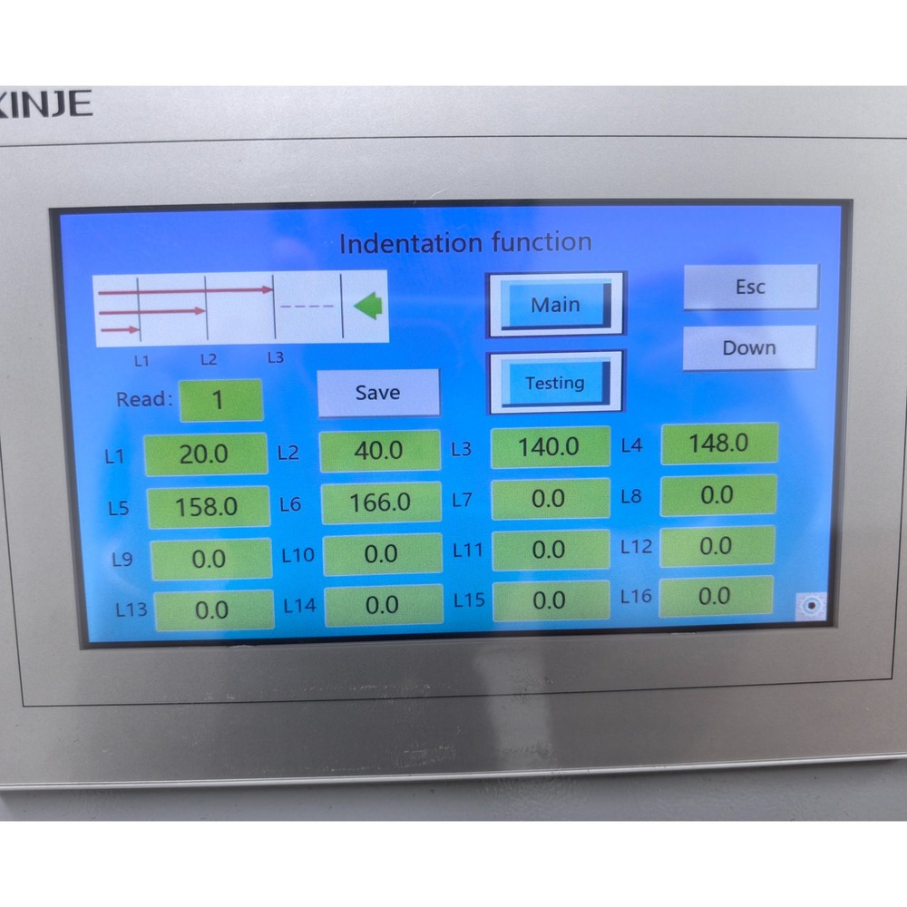13 inch Fully Automatic Scoring Paper Cutter Creasing Machine Digital Touch 110V