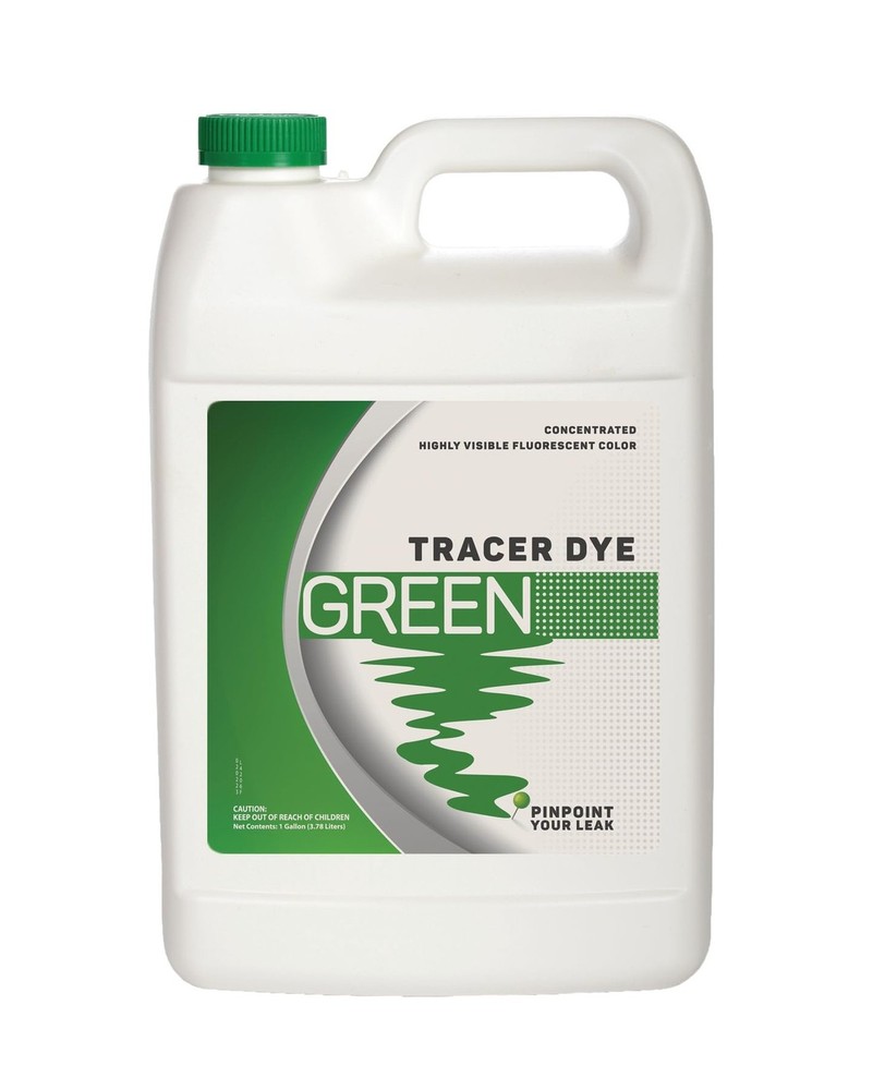 Green Tracing Dye - Highly Visible Concentrated Fluorescent Leak Detection Dy...