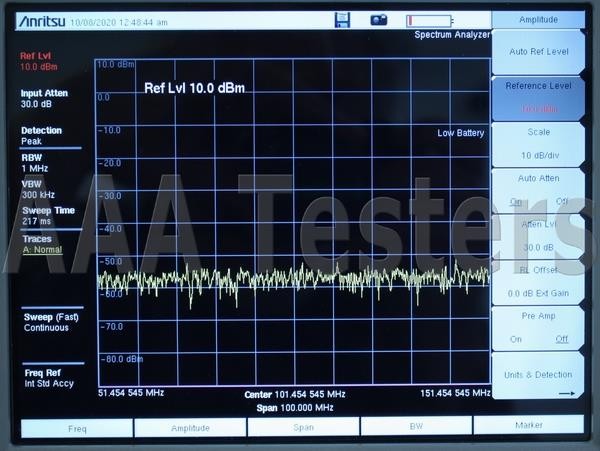 Anritsu MS2712E Spectrum Master Analyzer