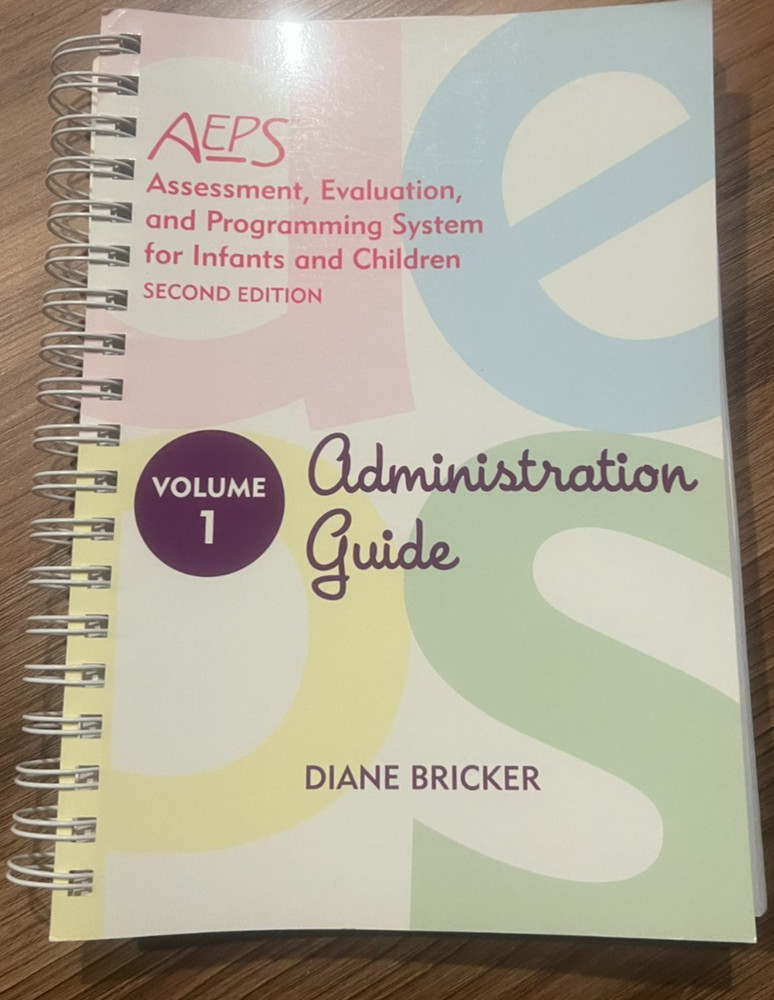 AEPS 2nd Edition Complete 4-Volume Set — Admin Guide + Test + Curriculum Birth-3