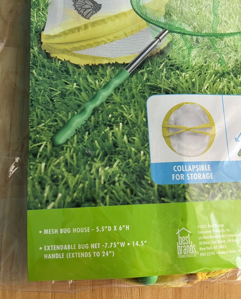 Pop-Up Bug House & Extendable Net, NIP