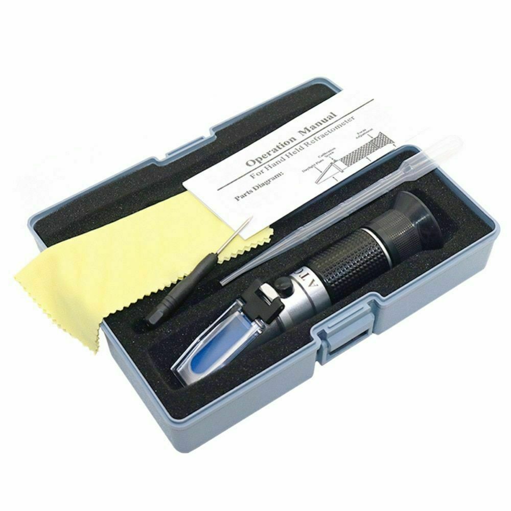 New High Measuring Range Brix tester 58%-90% Beekeeping Honey Refractometer US
