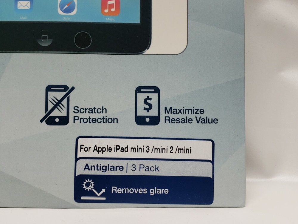 Tech Armor HD Clear Screen Protector for Apple iPad mini/mini 2/mini 3 Pack Of 3