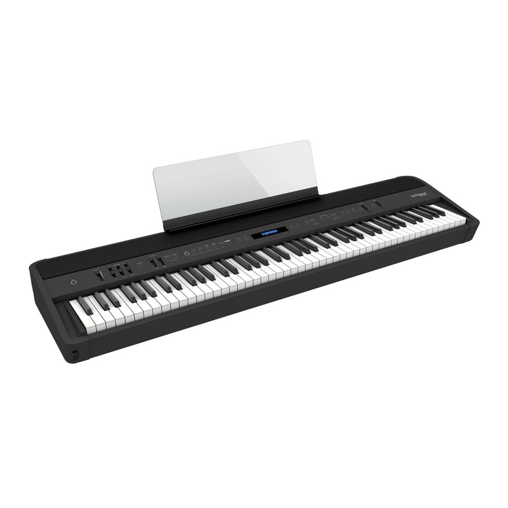 Roland FP-90X Portable Digital Piano Mic Input Vocal Effects (Black) PRO