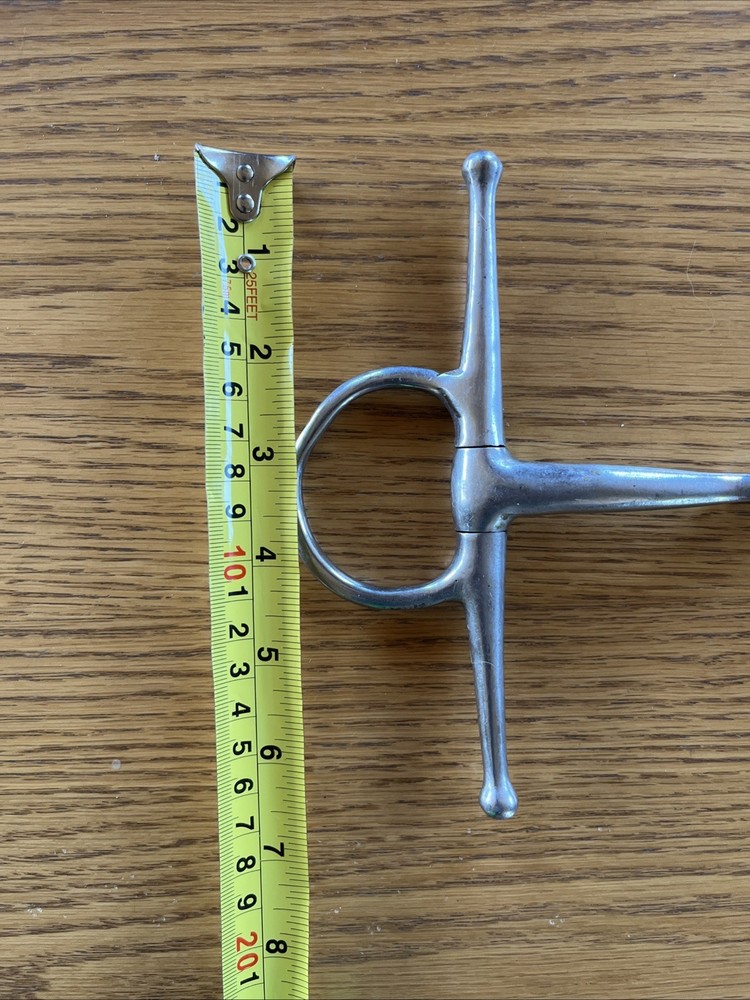 Full Cheek Snaffle Horse Bit 5”