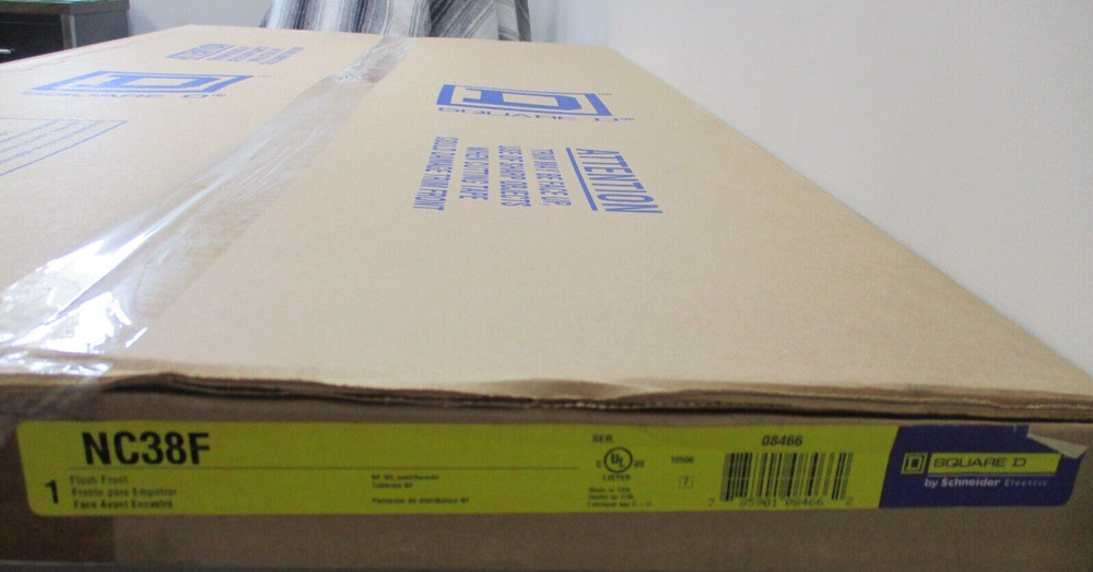 SQUARE D NC38F, FLUSH FRONT, PANELBOARD COVER / TRIM, NEW