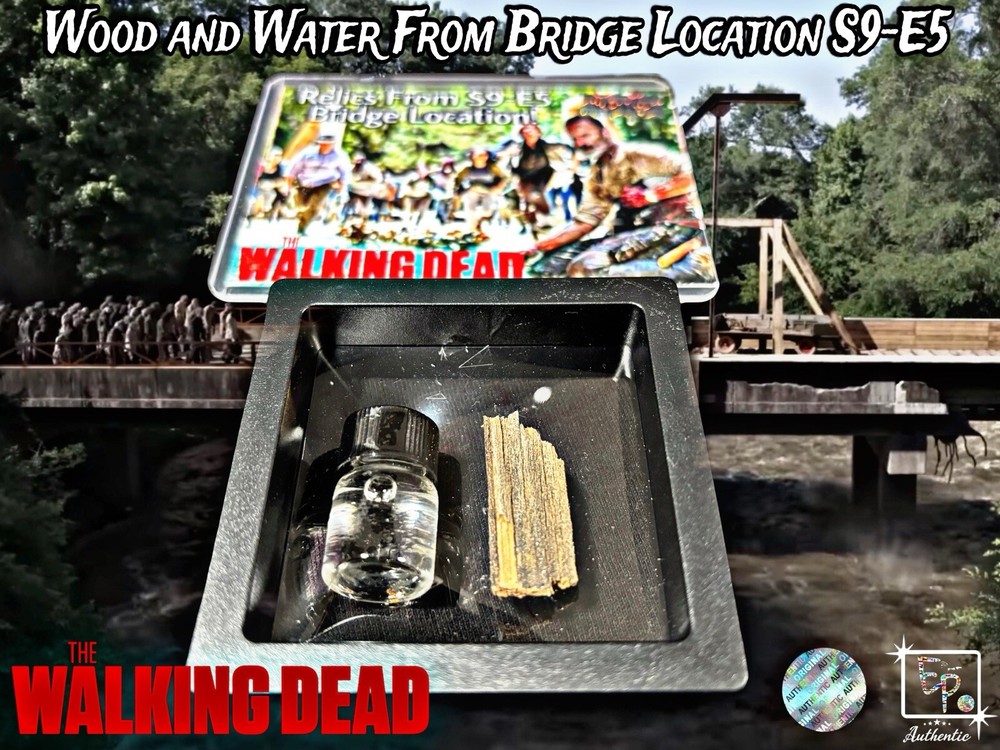 The Walking Dead Bridge Relics Props Memorabilia S9 E5