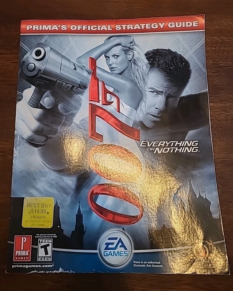 Prima's Official Strategy Guide 007 Everything Or Nothing