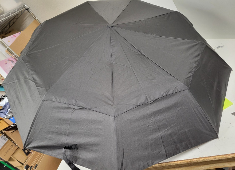 Repel Windproof Compact Travel Umbrella Black Onyx
