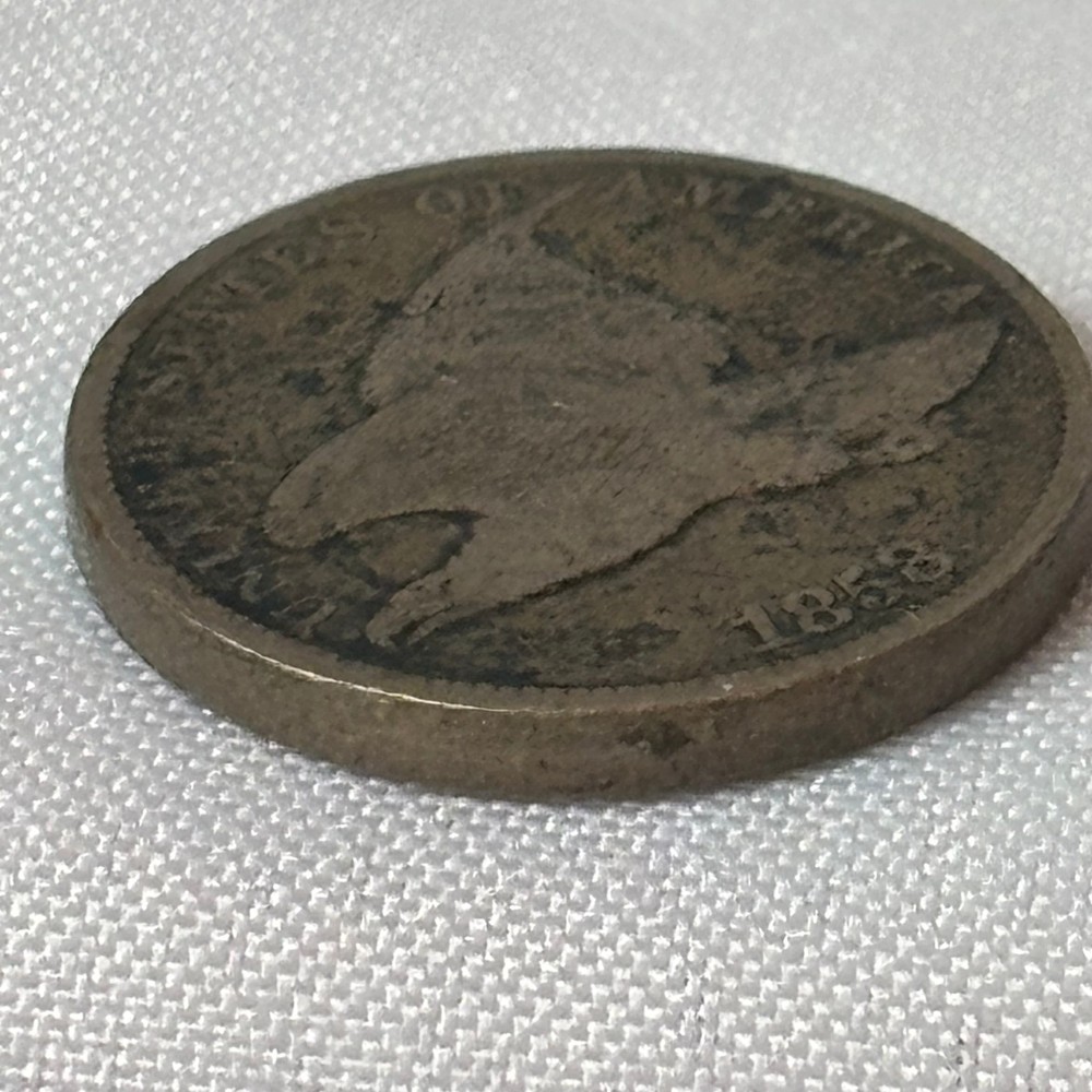 1858 Flying Eagle Small Letter