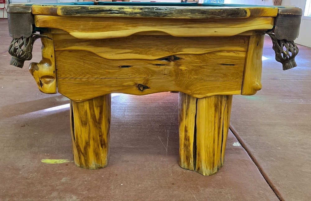 Turquoise Inlaid Pool Table