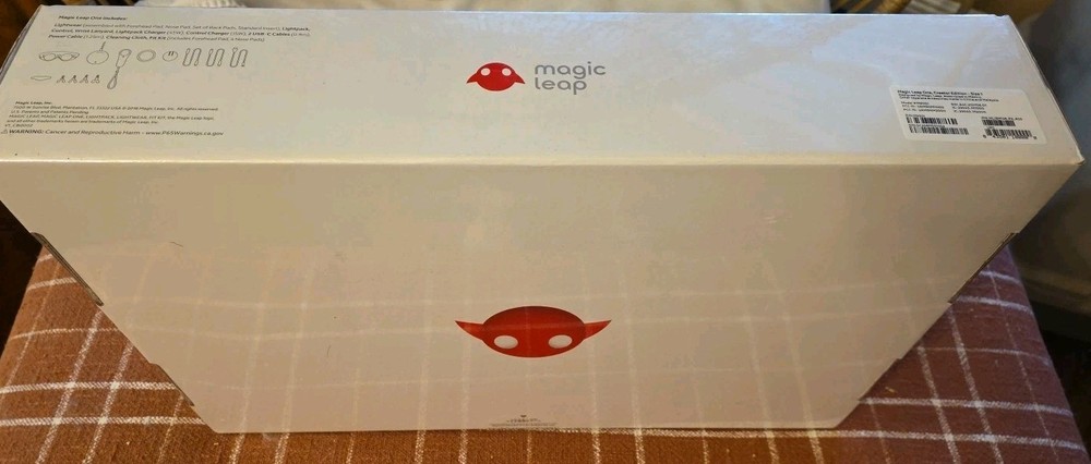 MAGIC LEAP ONE Creator Edition Augmented Reality AR Headset Kit Size 1 M9001