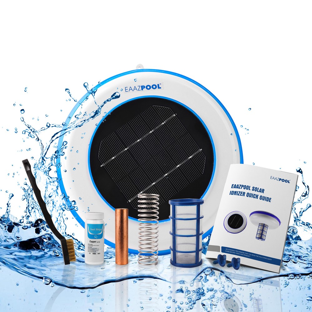 Solar Pool Ionizer | Pool Cleaning Device | Purifies Pool Water | Kills Algae